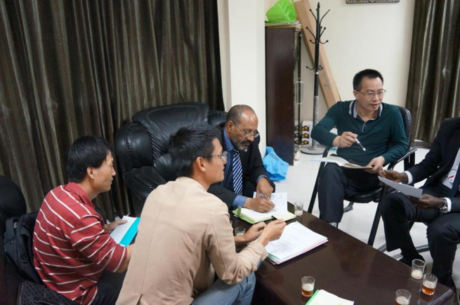 援毛里塔尼亞政府辦公樓項(xiàng)目交流溝通現(xiàn)場